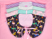 Load image into Gallery viewer, Pink 90's heart balloon animal detachable collar, retro fairy spank kei