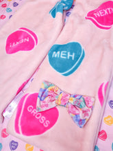 Load image into Gallery viewer, Insult conversation hearts lovecore scarf, Valentine&#39;s Day