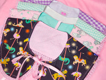 Load image into Gallery viewer, Pink 90's heart balloon animal detachable collar, retro fairy spank kei