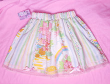 Load image into Gallery viewer, Strawberry Shortcake upcycled fairy Spank kei skirt size S