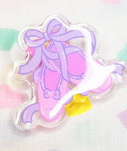 Load image into Gallery viewer, shiny ballet slipper acrylic pin