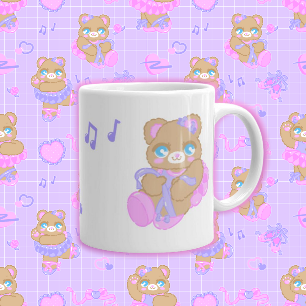 ballerina bear mugs