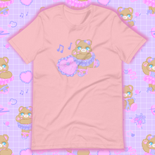 Load image into Gallery viewer, pink t-shirt with ballerina bear
