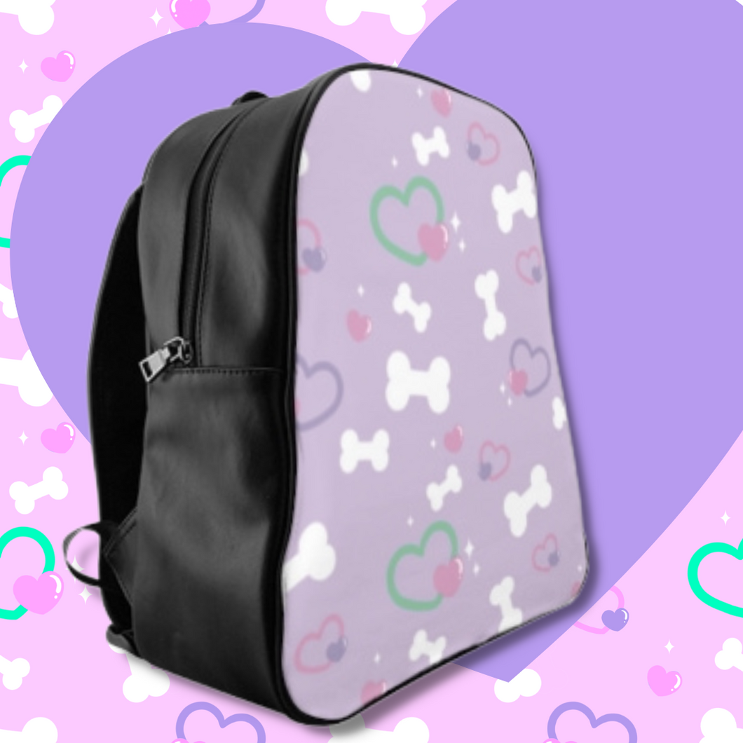 Cutie Bones Mini Backpack Lavender